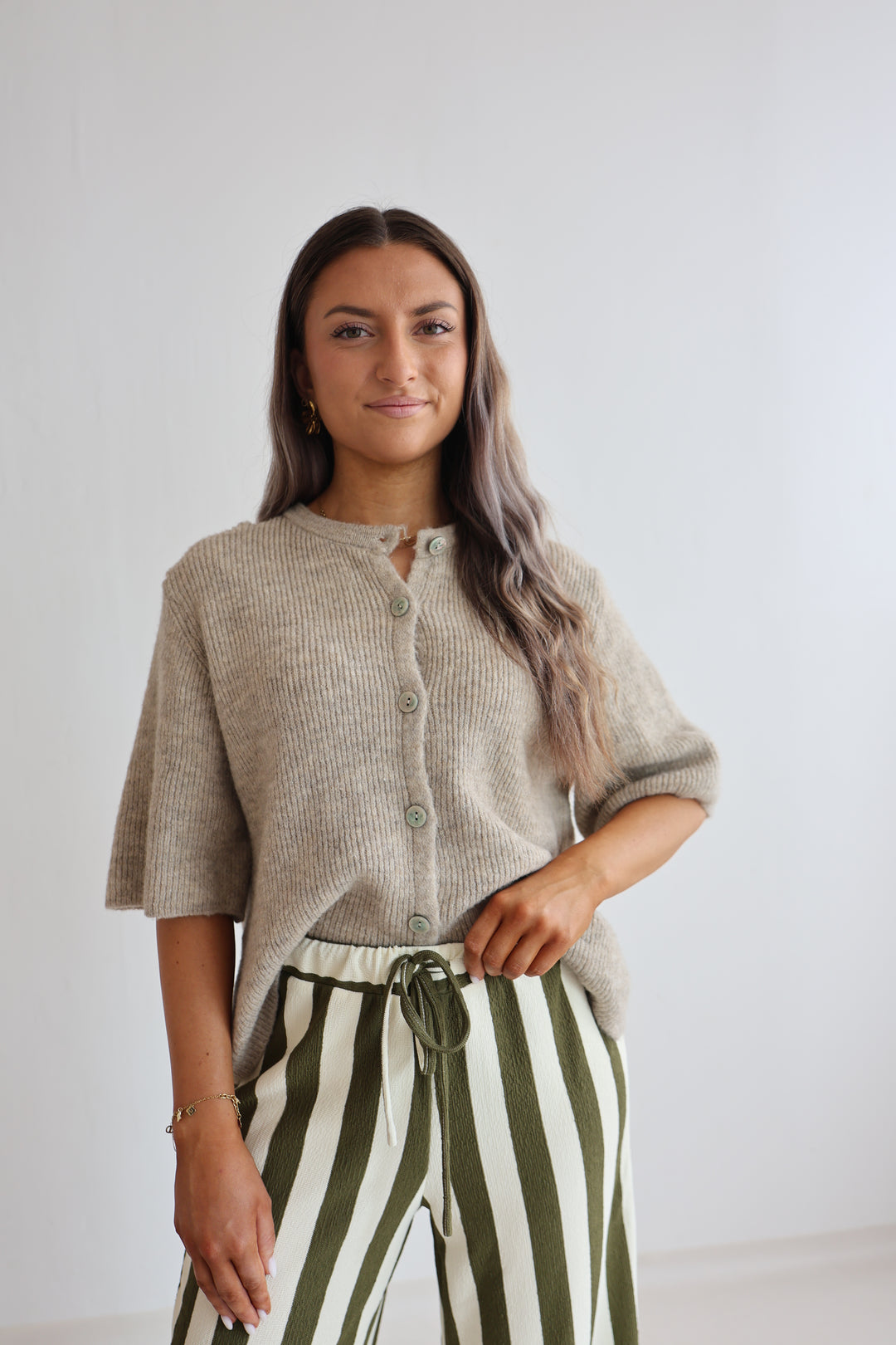 Kurzarm Cardigan Jolina