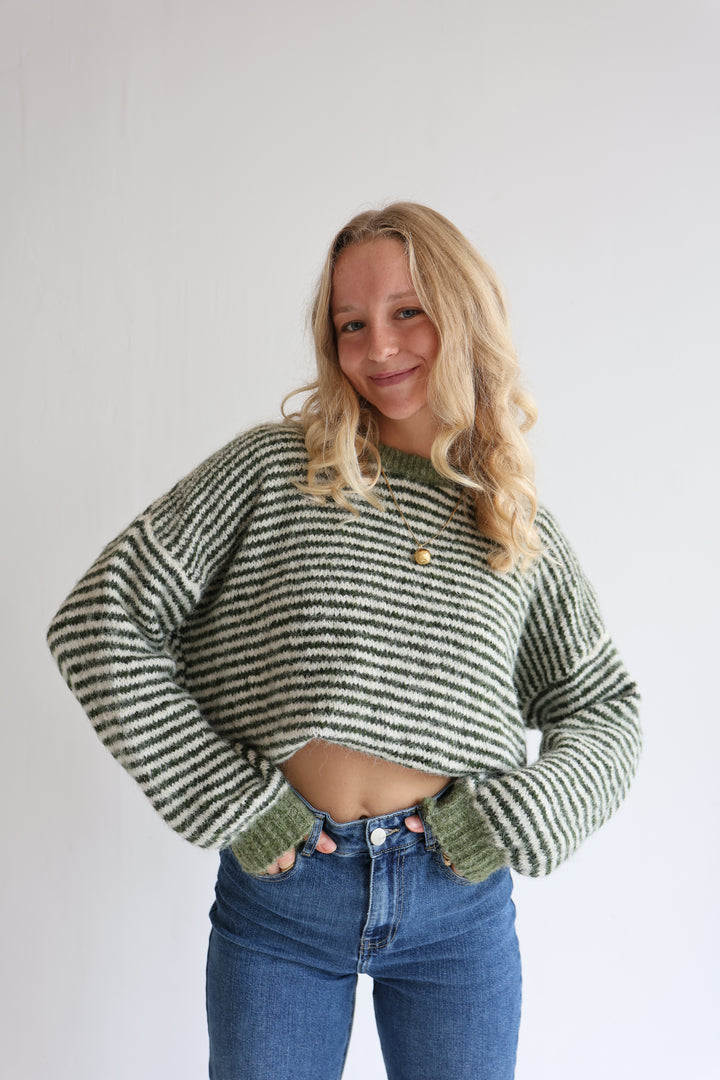 Gestreifter Pullover Moodline Knit