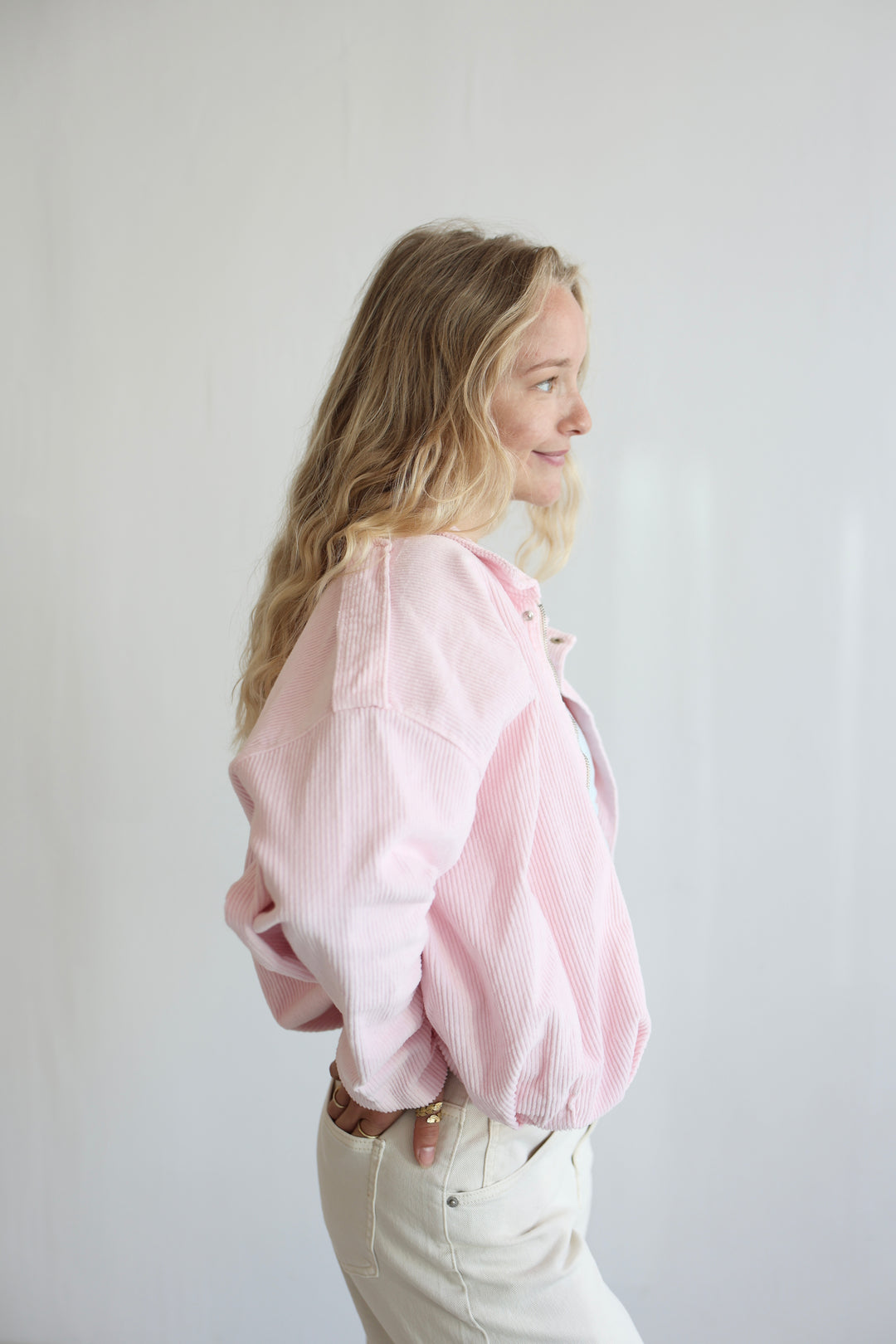 Cord Bomber Jacket