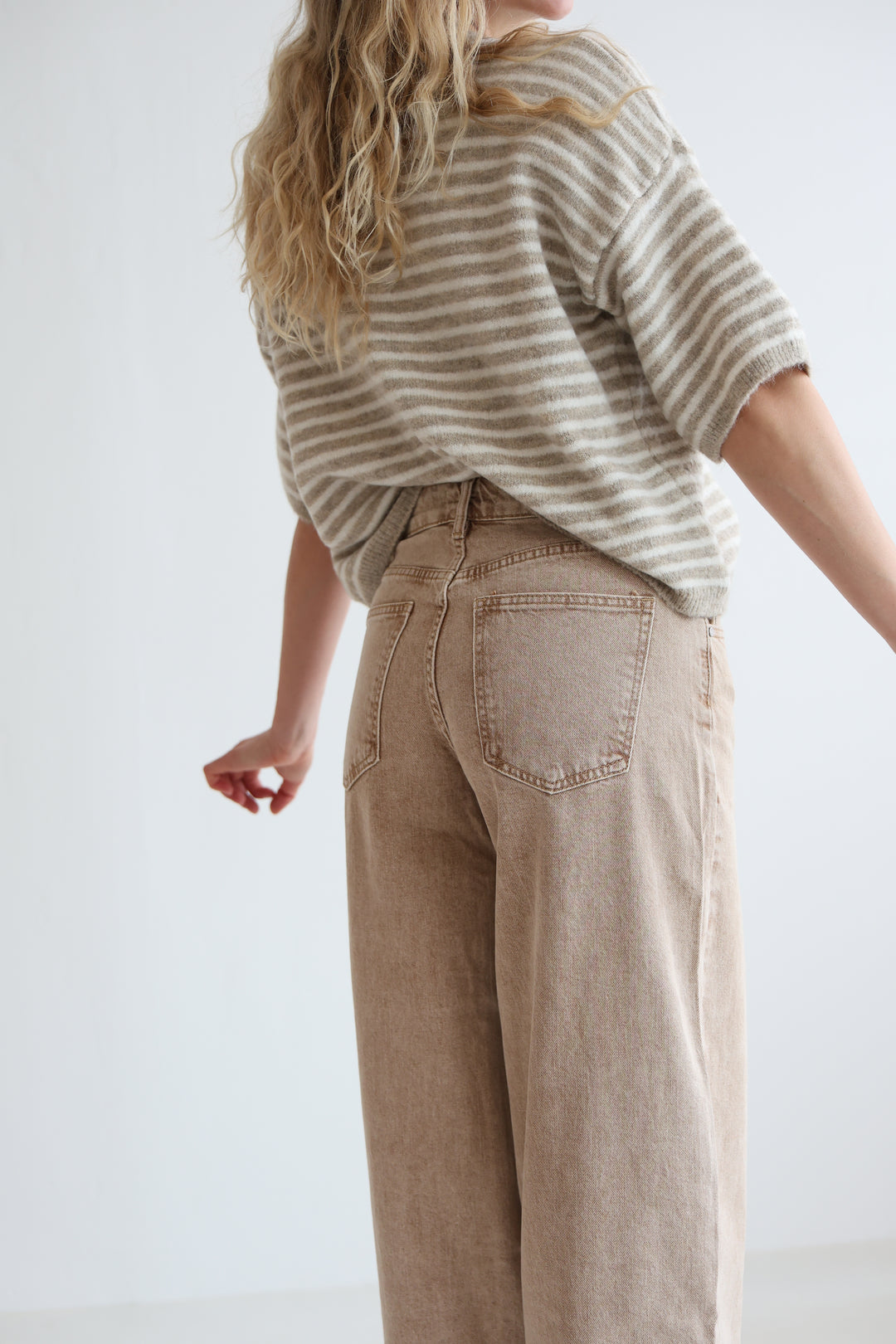 Barrel Fit Cocoa Shades Jeans