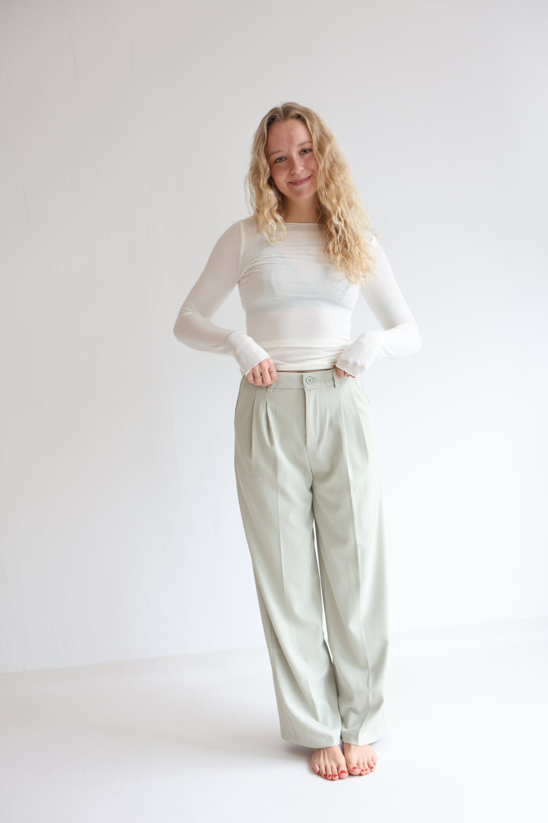 Bundfaltenhose Relaxed Fit