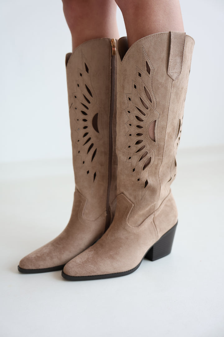 Western Cut Out Boots
