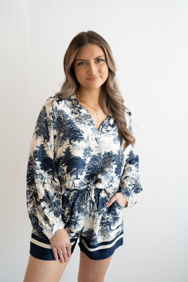 Luxury Bluse (lang)