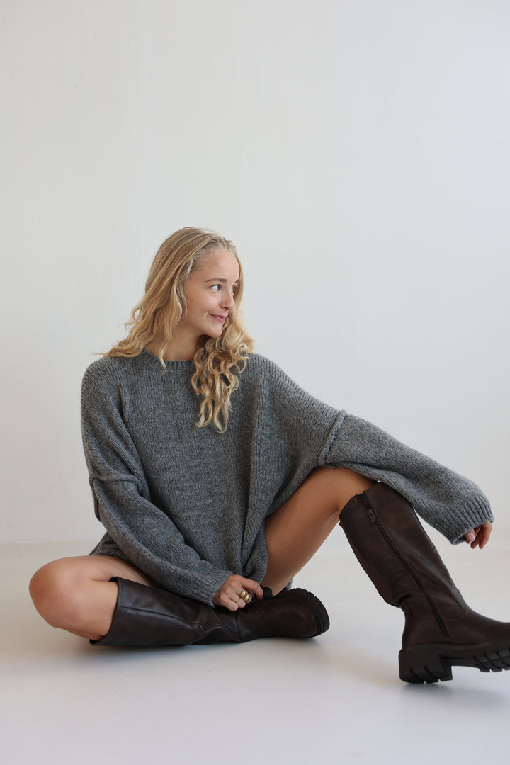 Langer Oversize Pullover Mary