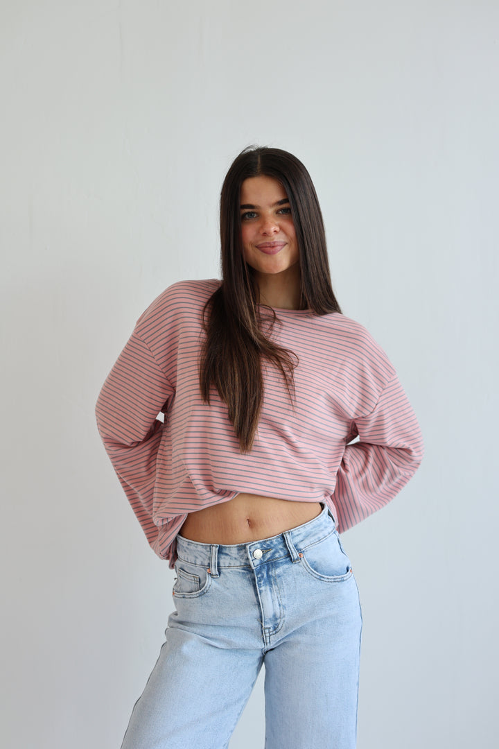 Gestreiftes Longsleeve Striped Soul