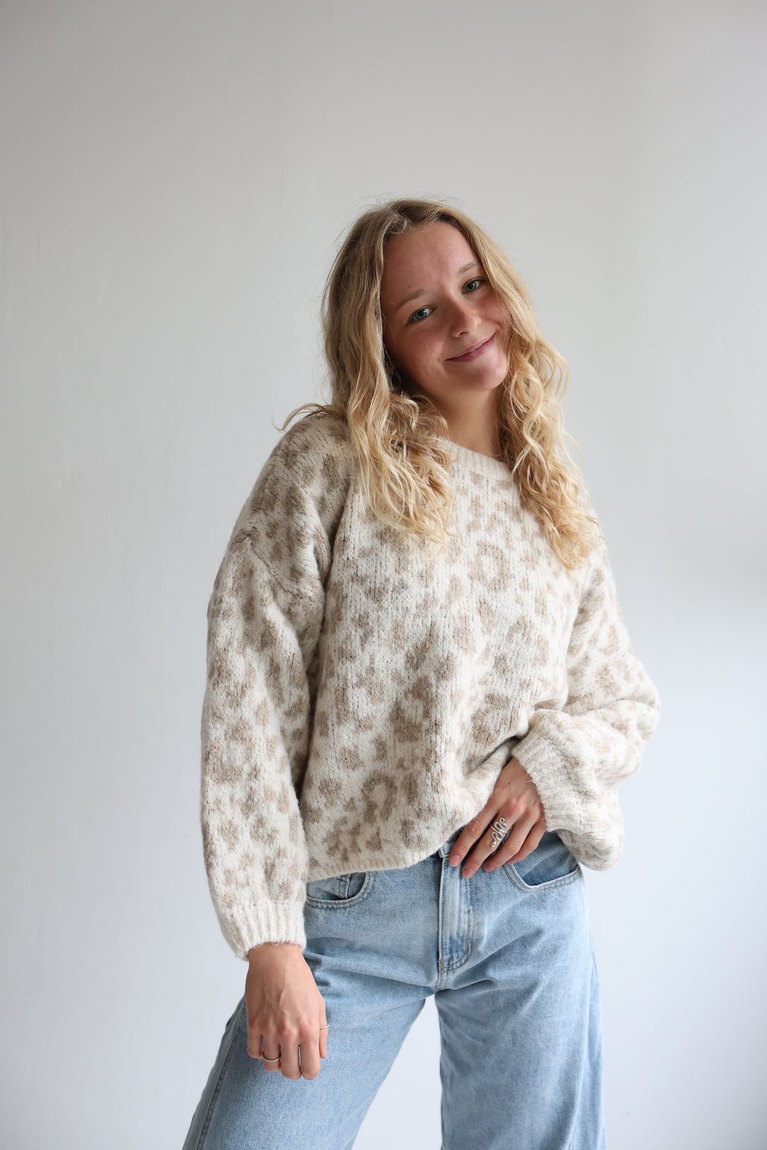 Soft Leopard Knit