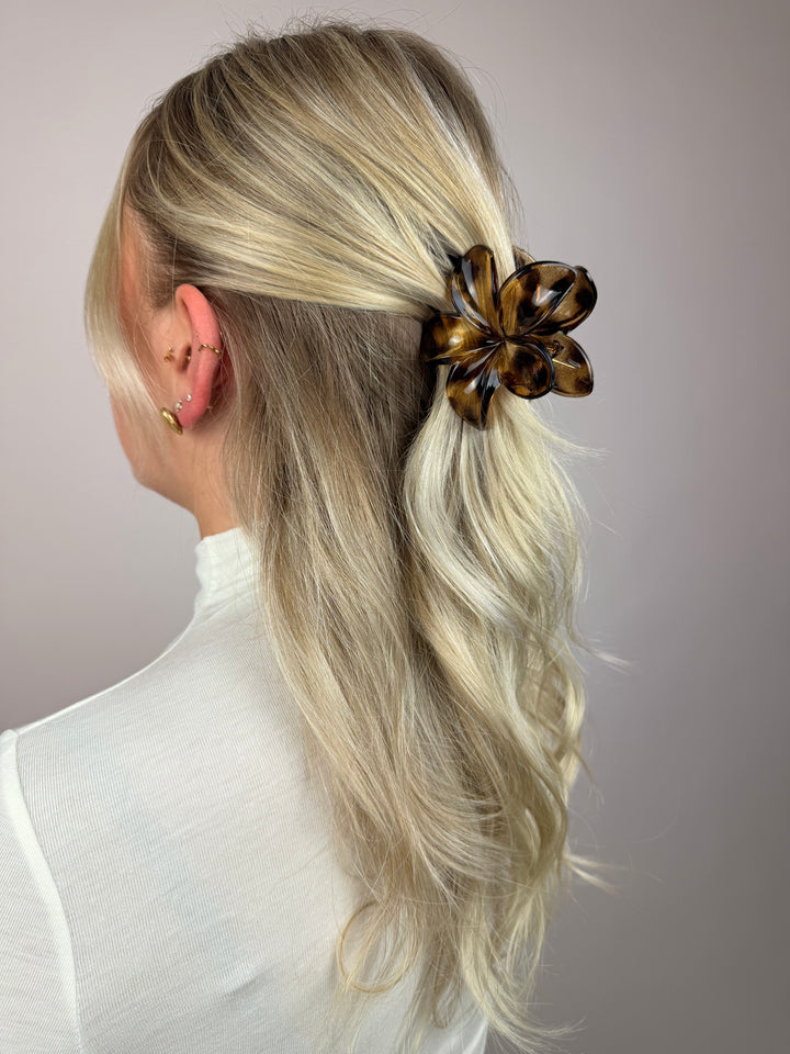 Haarspange Dark Hawaii