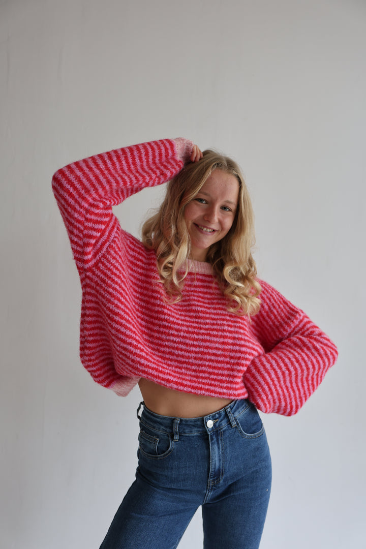 Gestreifter Pullover Moodline Knit