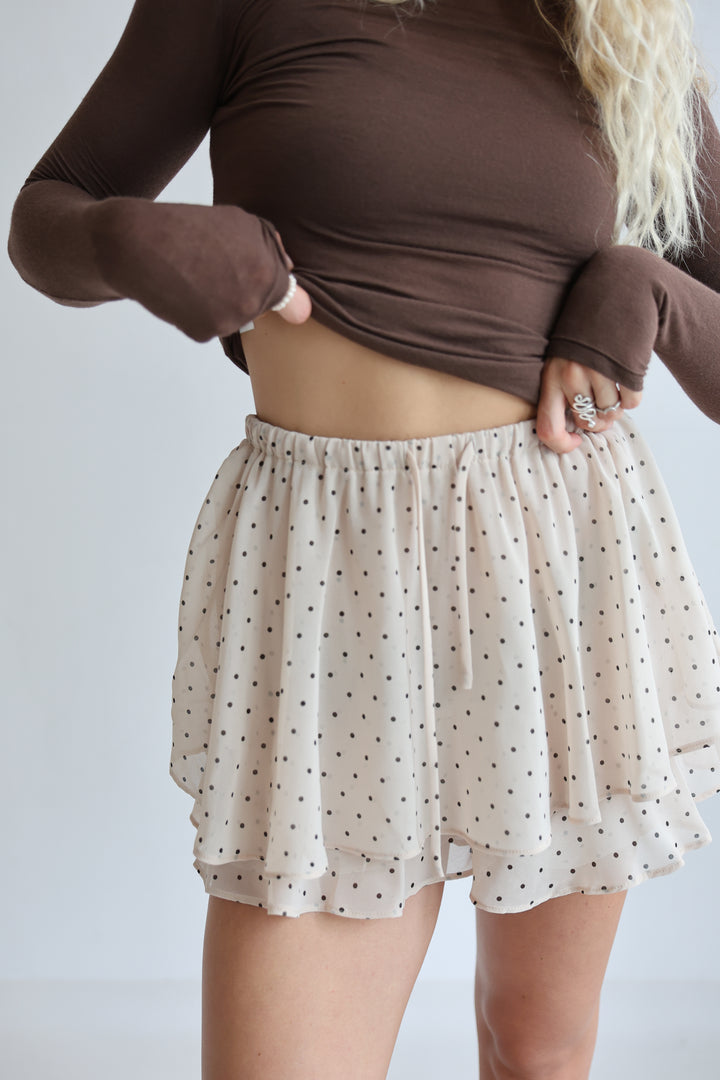 Minirock Polka Dots