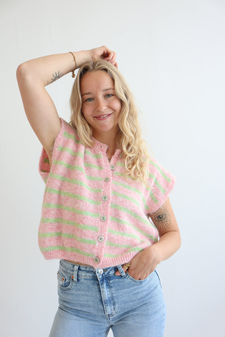 Gestreifte Weste Cosima