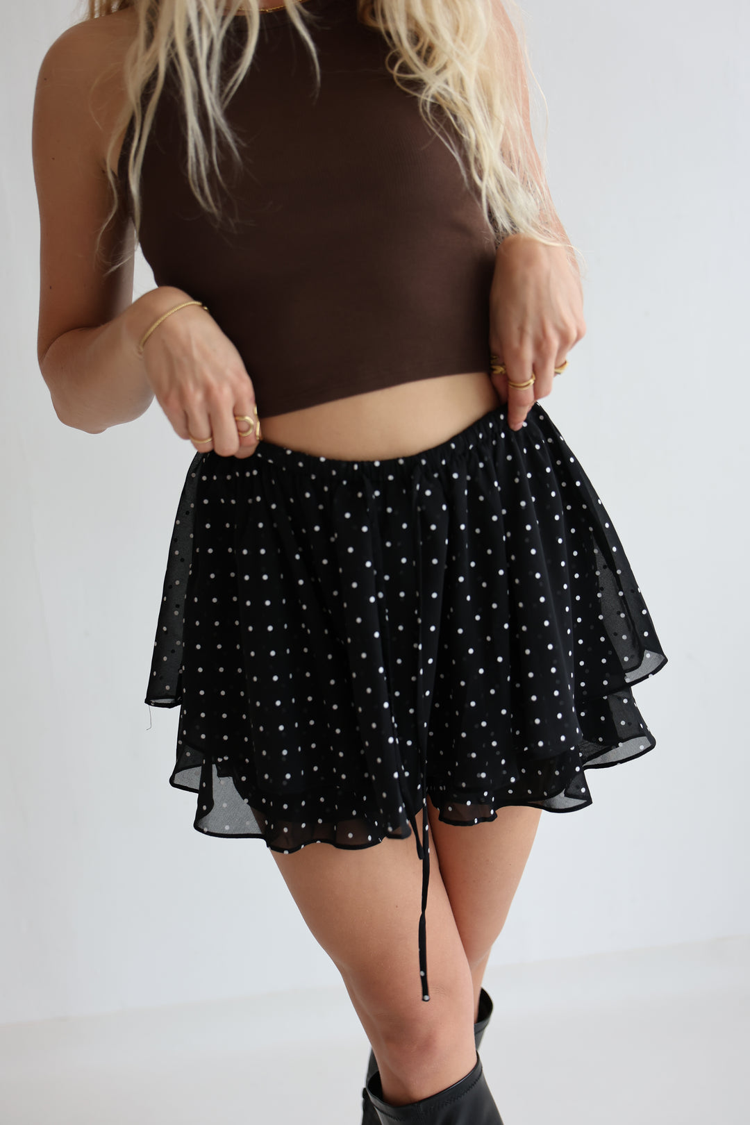 Minirock Polka Dots