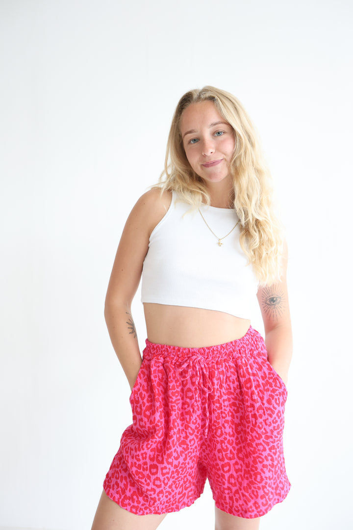 Musselinshorts Timeless Leopard