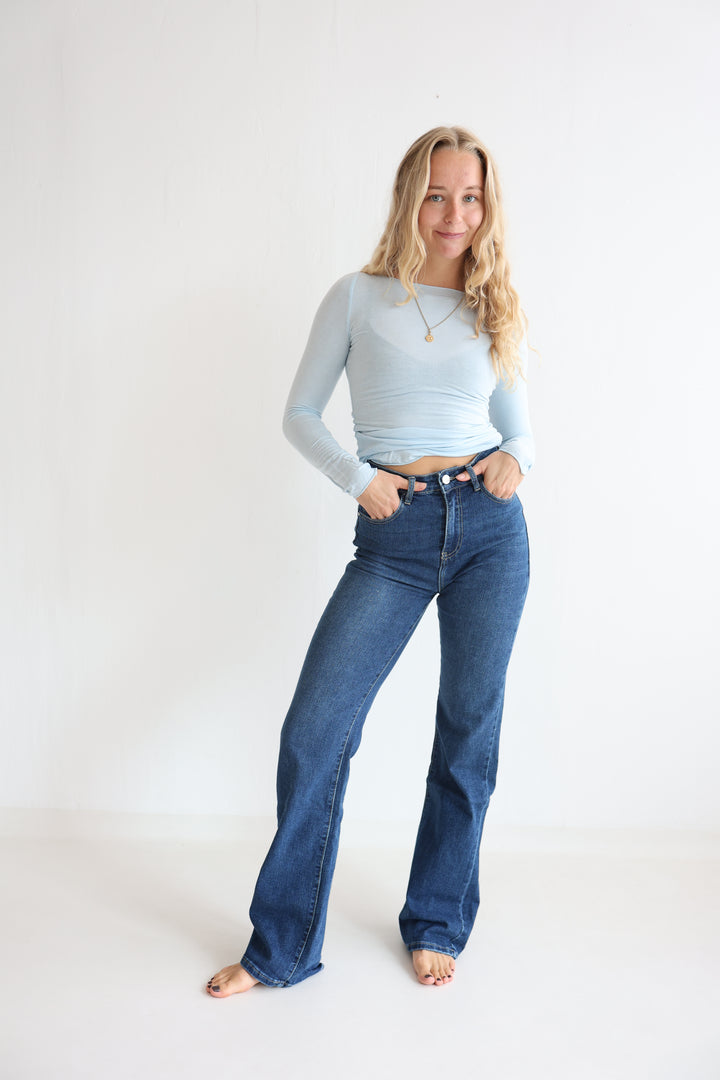 Mila Extra Long Straight Fit Jeans