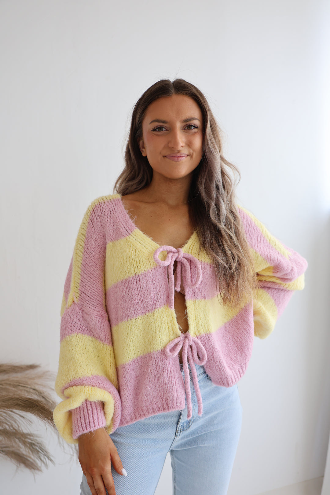 Gestreifter Cardigan Luana