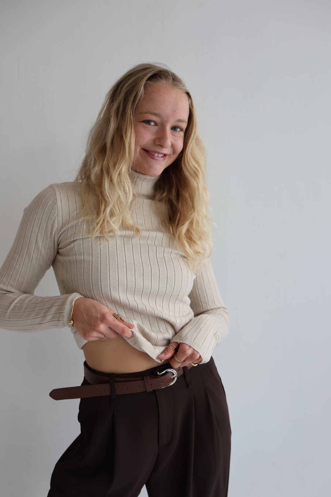 Rollkragenpullover Basicly