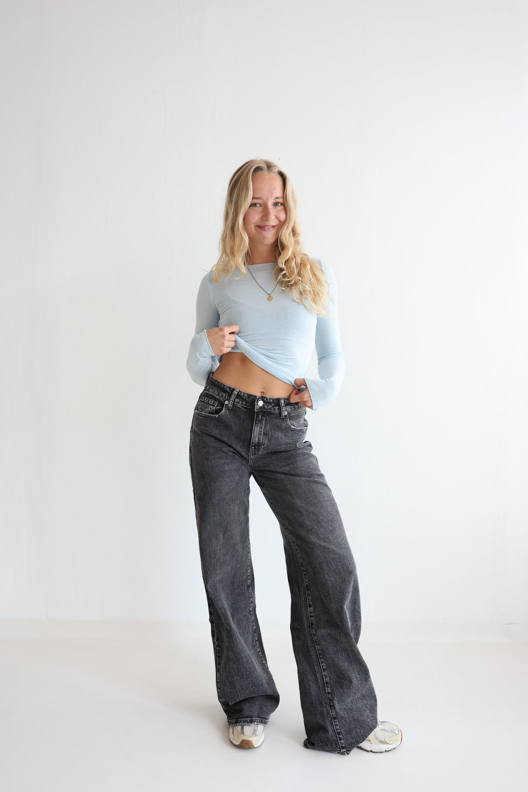 Romy Extra Long Wide Leg Jeans