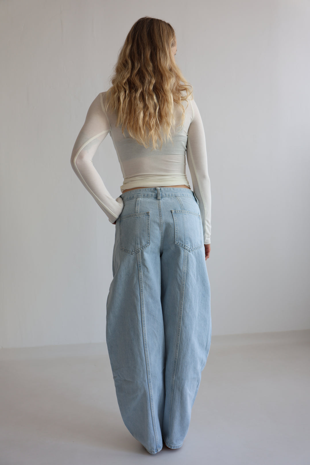 Barrel Jeans Casual Walk