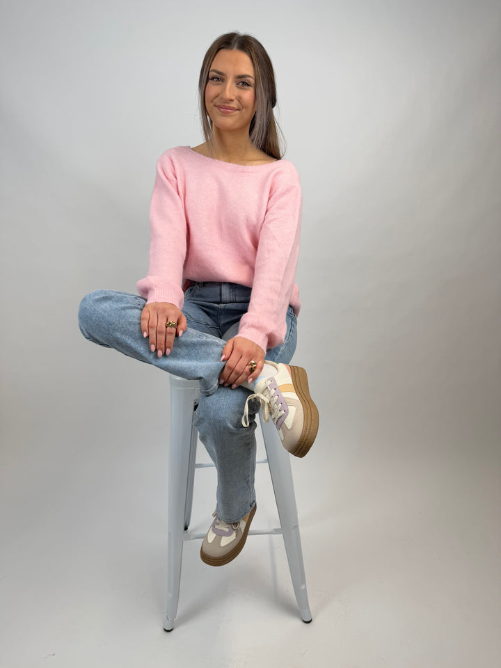 Pullover Cozy Bow Time