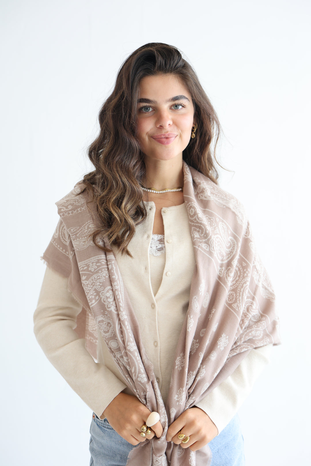 Bohemian Bloom Scarf