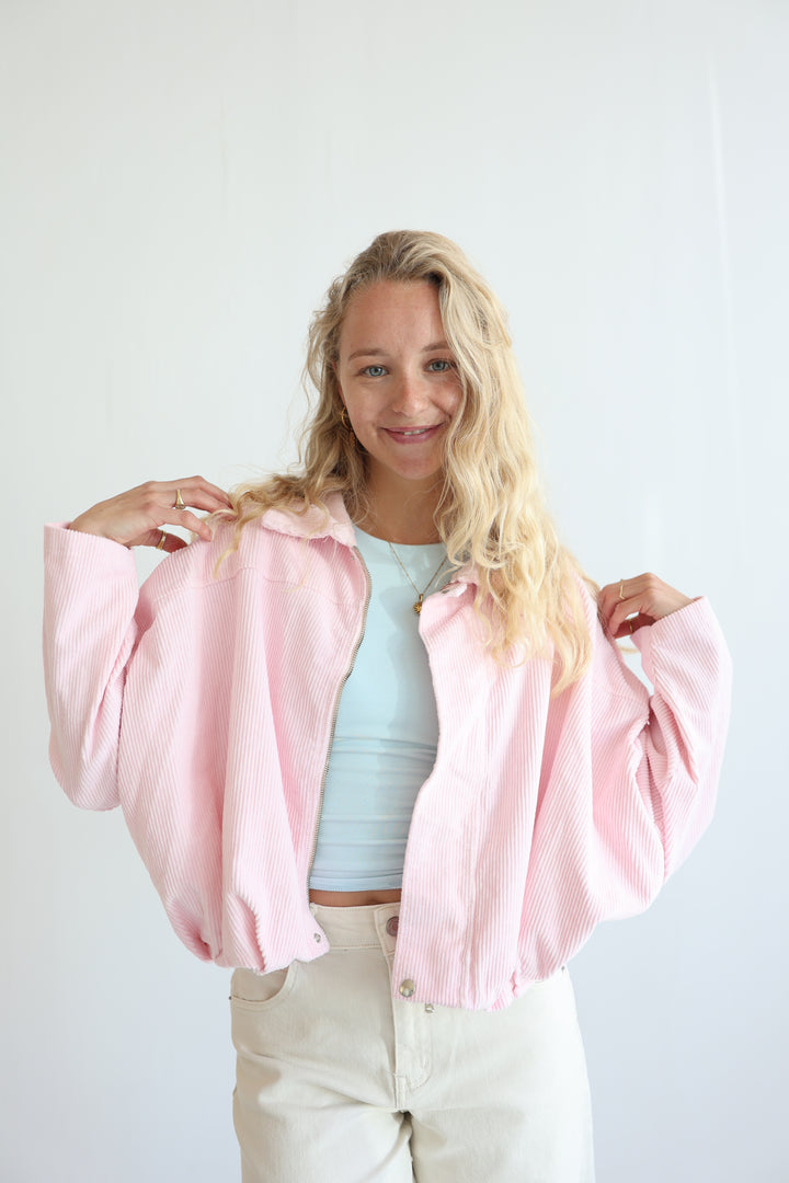 Cord Bomber Jacket