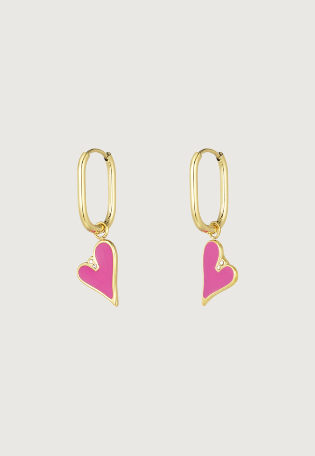 Ohrringe Pink Heart