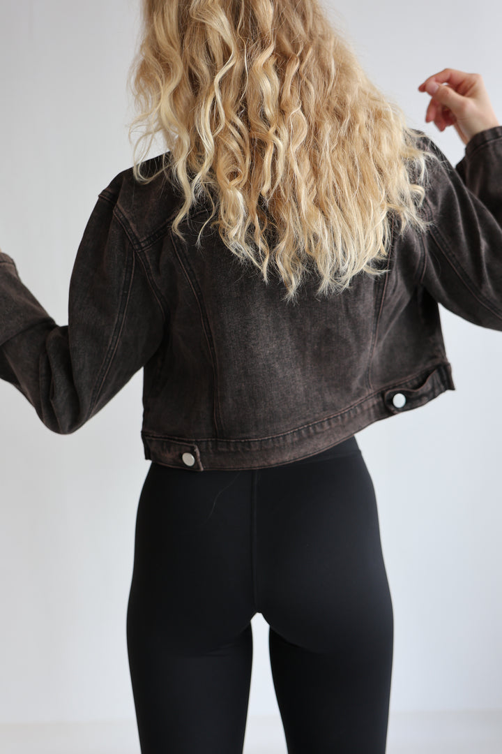 Cropped Denim Jacket Harvest
