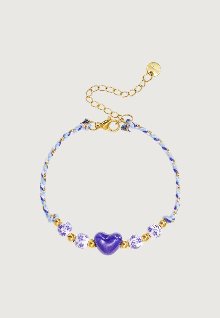 Bead Heart Bracelet