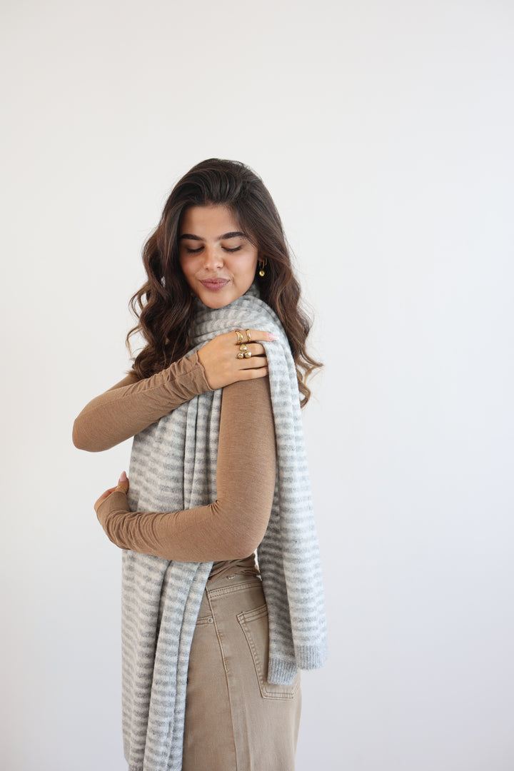Luna Stripe Scarf