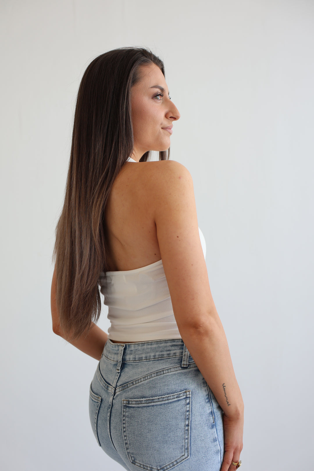 Slim Fit Neckholder Top