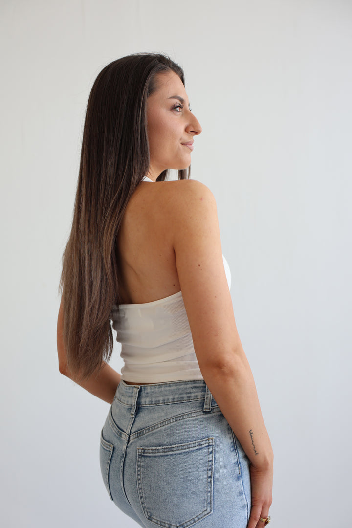 Slim Fit Neckholder Top