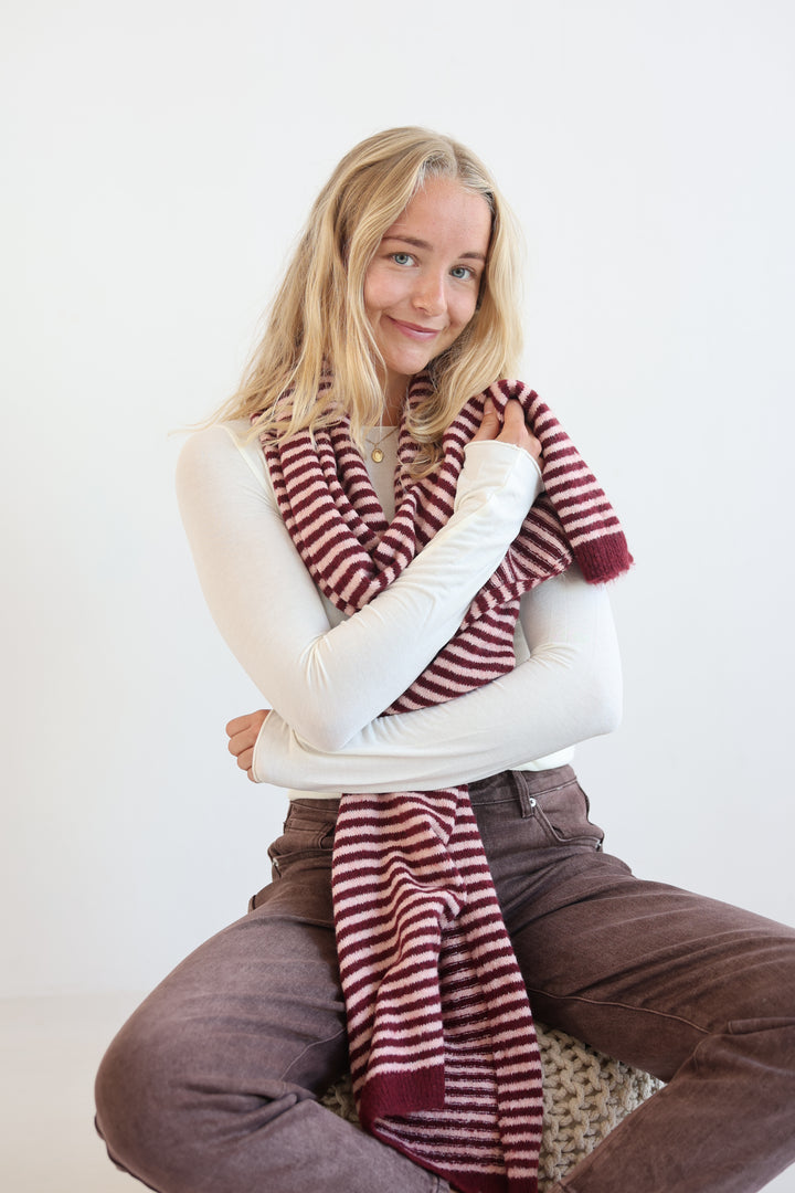 Luna Stripe Scarf