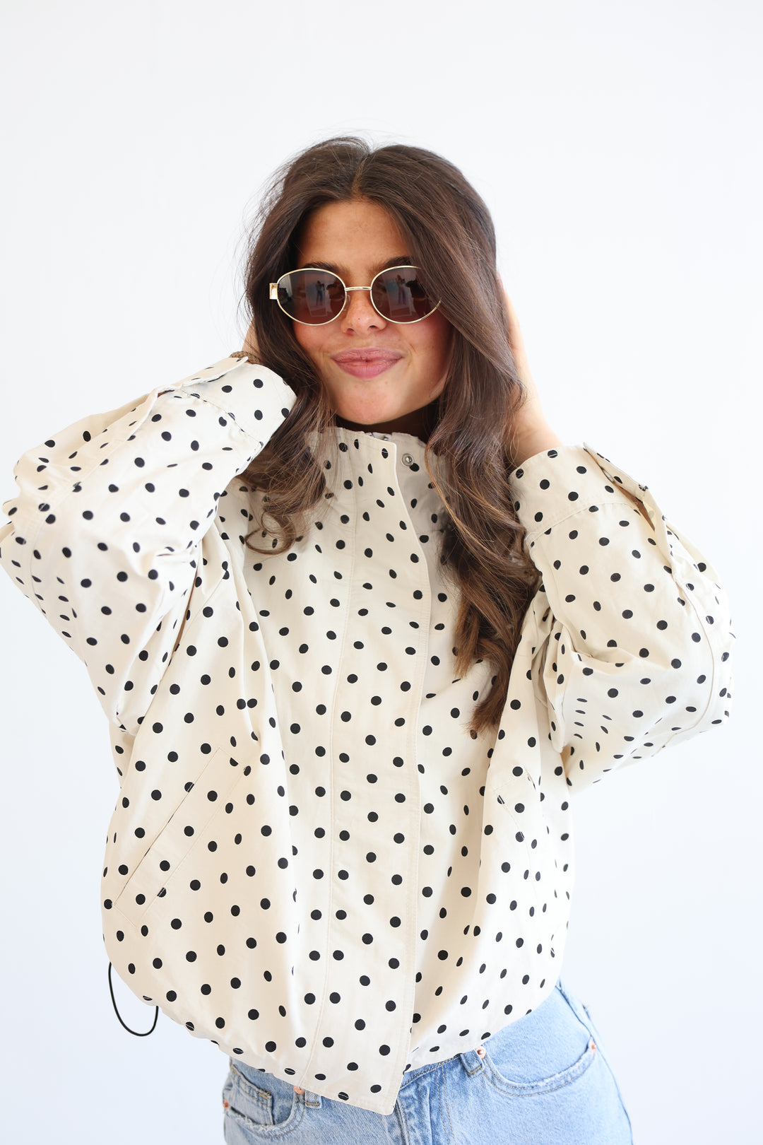 Oval Aviator Sunglasses