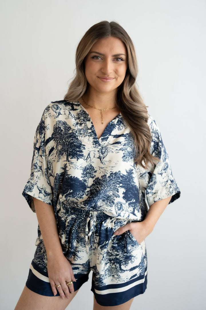 Luxury Bluse (kurz)