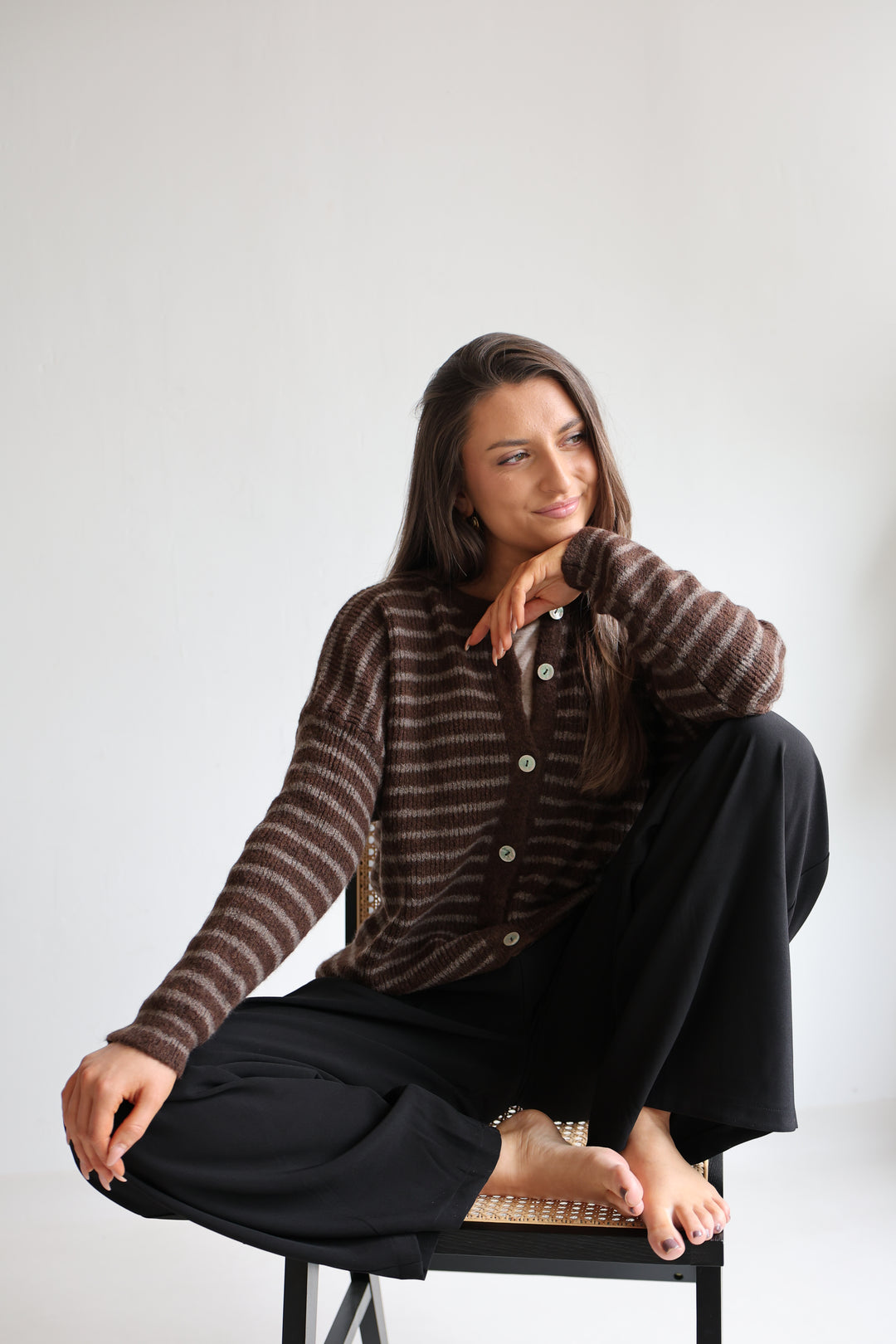 Gestreifter Cardigan Josephine