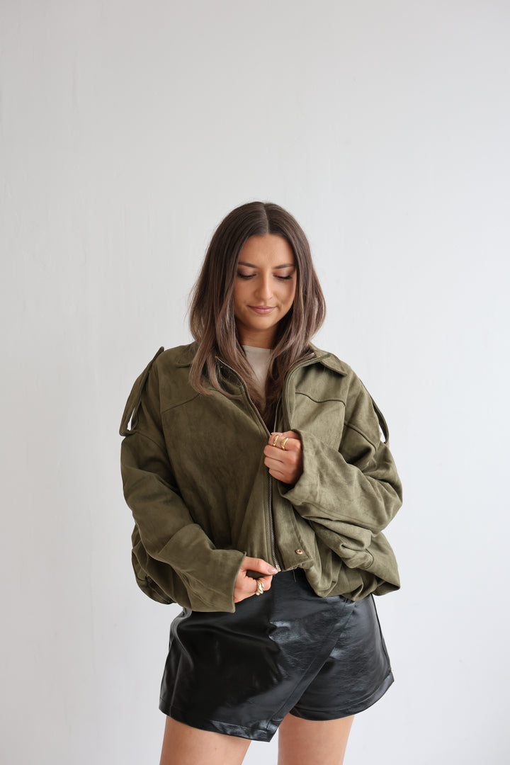 Olive Grove Bomberjacket