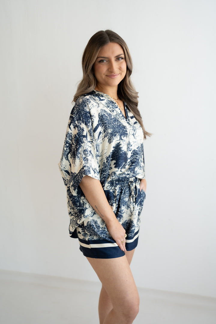 Luxury Bluse (kurz)