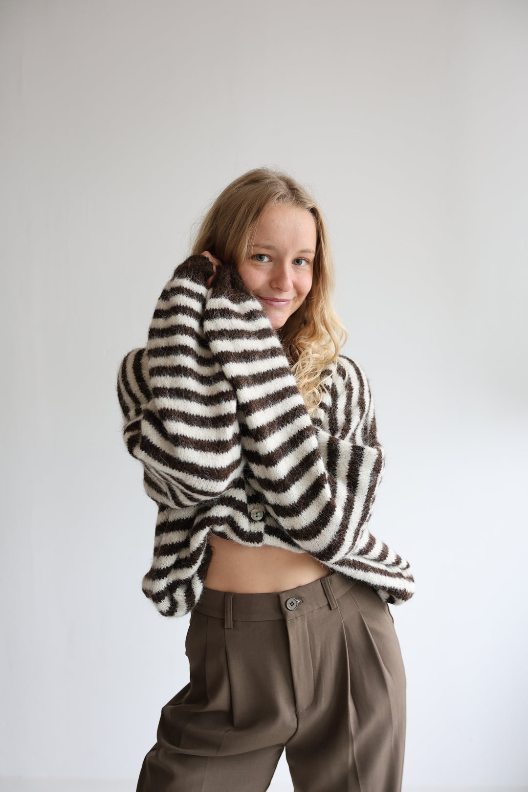 Gestreifter Cardigan Cosima