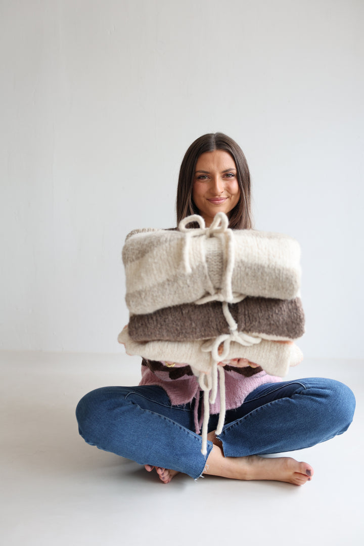 Gestreifter Cardigan Luana