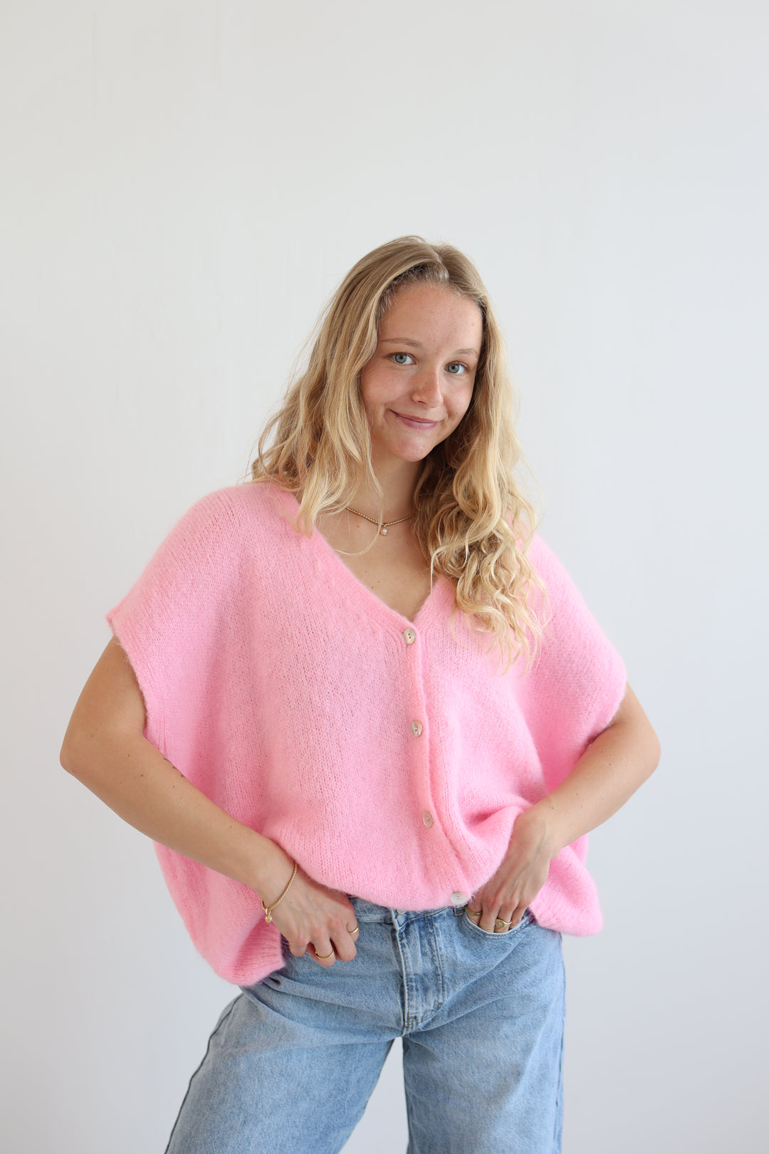 Lockere Pullunder-Weste Gina