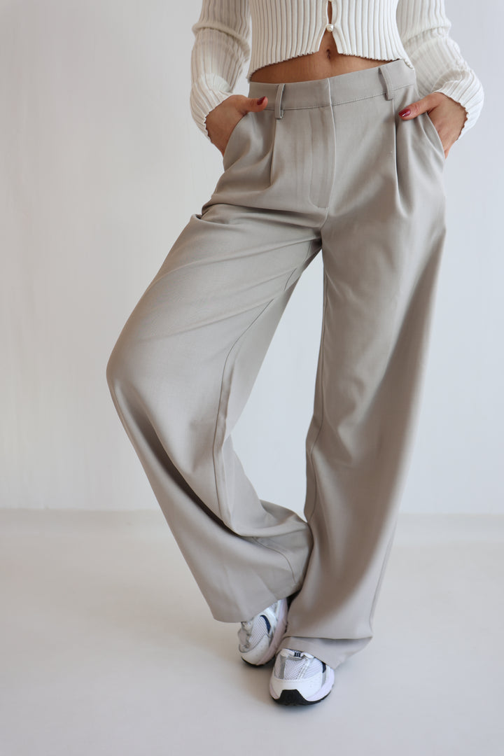 Bundfaltenhose Casual Look