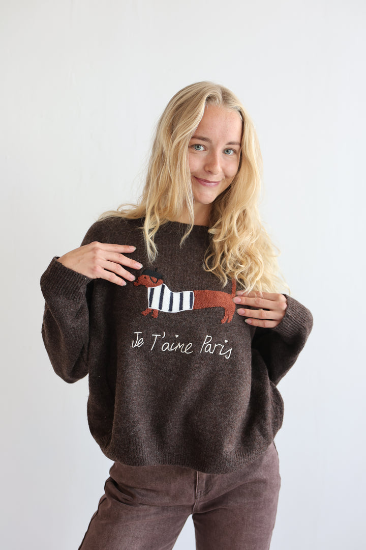 Je T’aime Paris Knit