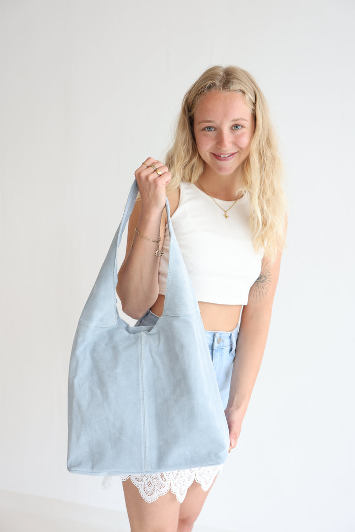 Classic Leather Suede Bag