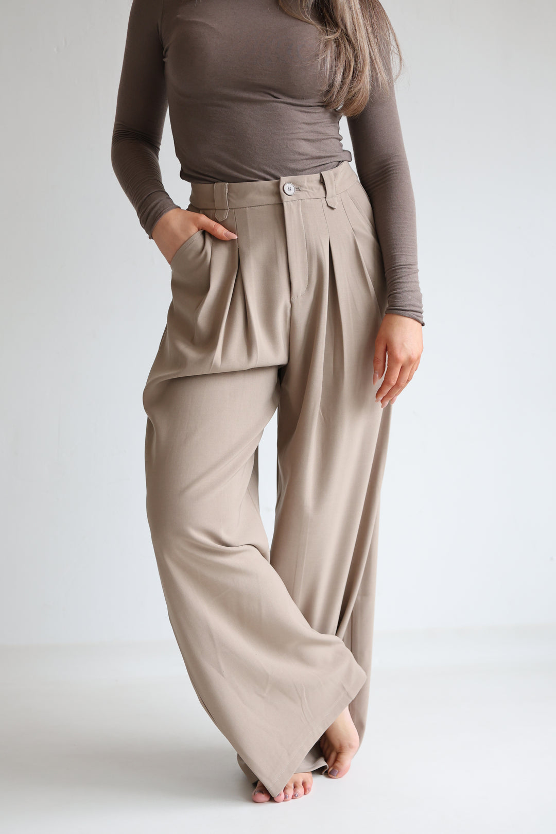 Bundfaltenhose Serena