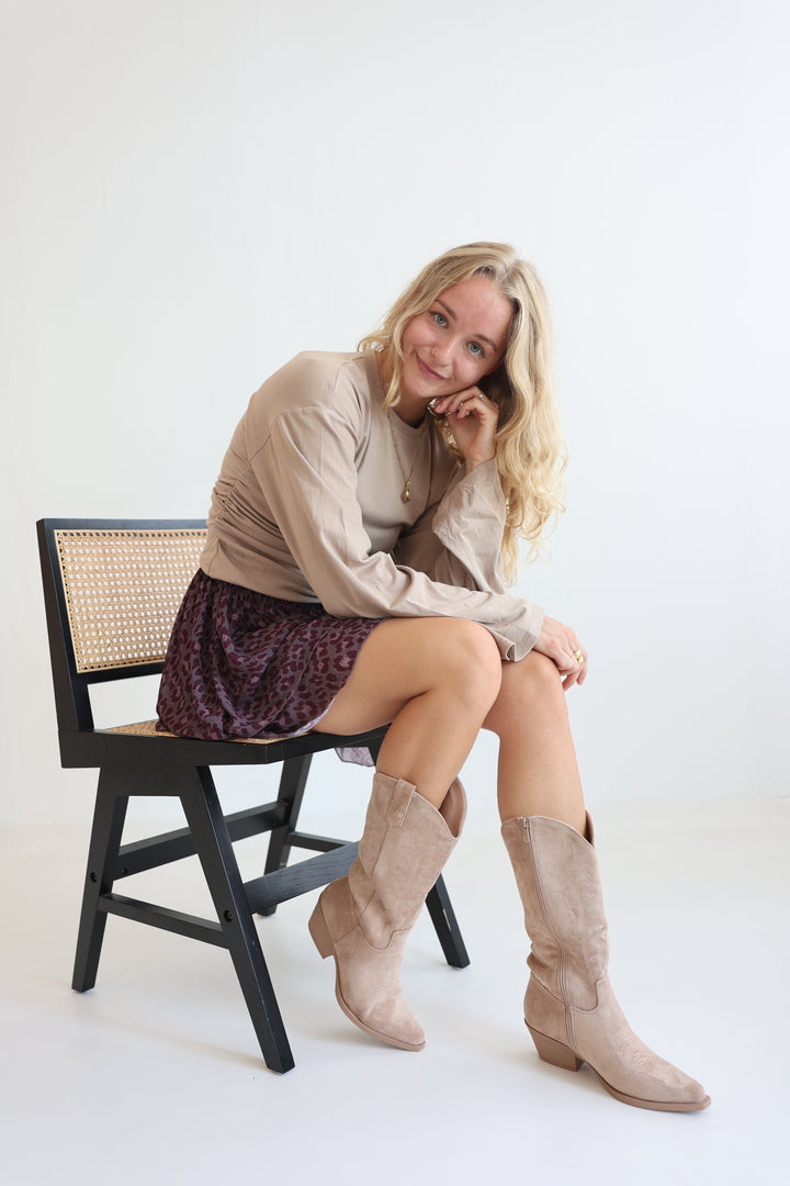 Saddle Sand Cowboy Boots