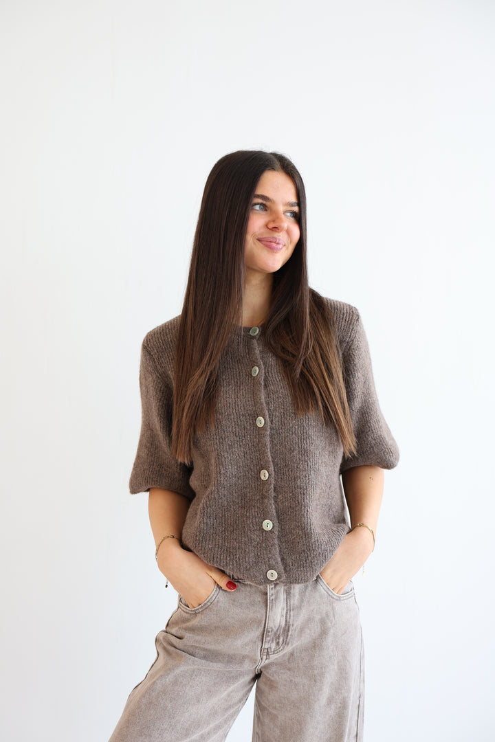 Kurzarm Cardigan Jolina