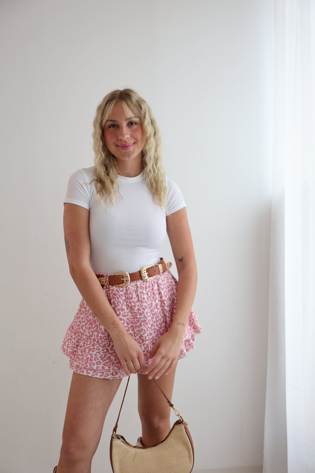 Hosenrock mit Leoprint Ella
