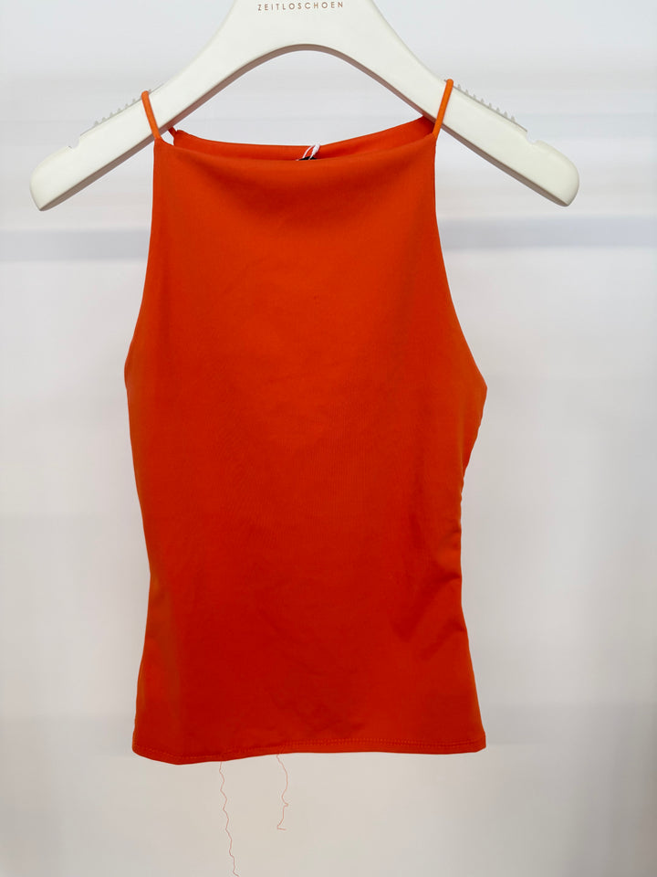 TOP MIT SPAGHETTITRÄGERN FENJA ORANGE S/36 (B-WARE)