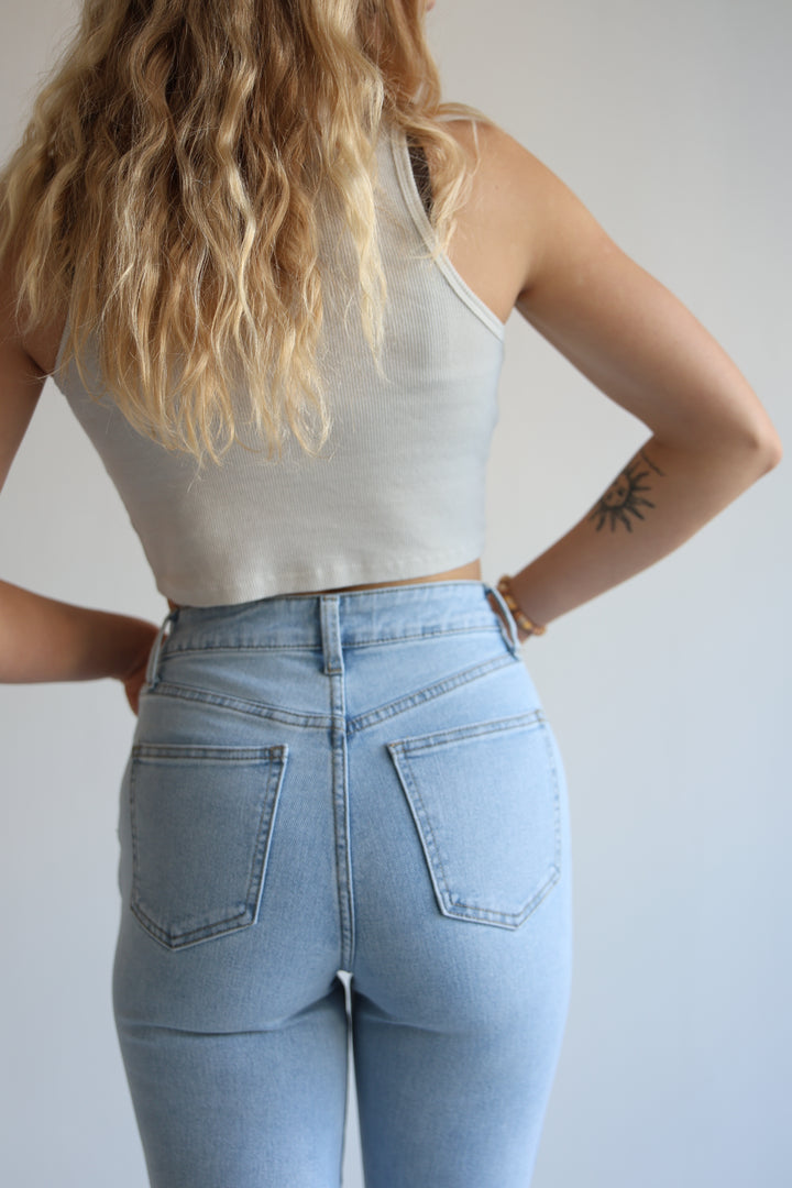 Mom Jeans Little Heartprint