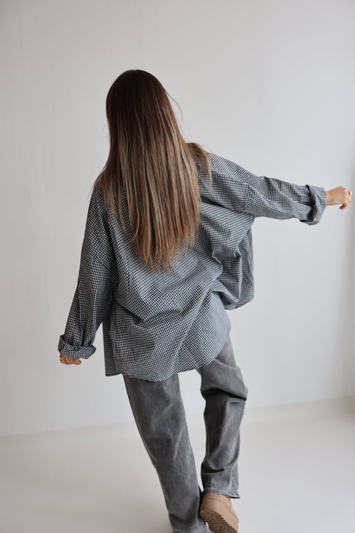 Oversize Plaid Shirt