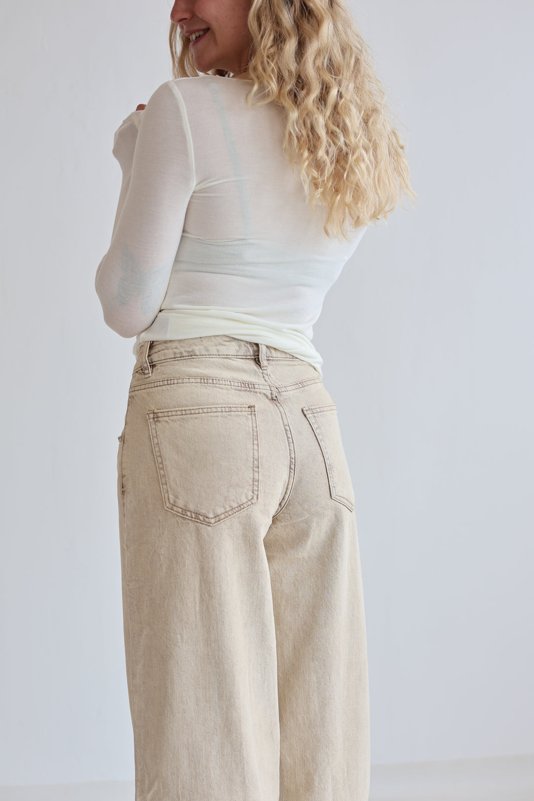 Barrel Fit Cocoa Shades Jeans